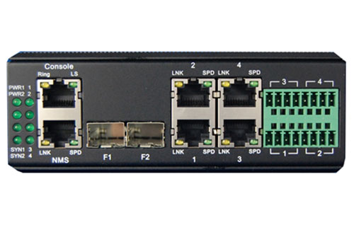 飛暢科技環(huán)網型工業(yè)交換機