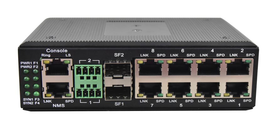 工業(yè)以太網(wǎng)交換機的光口和電口是什么意思？