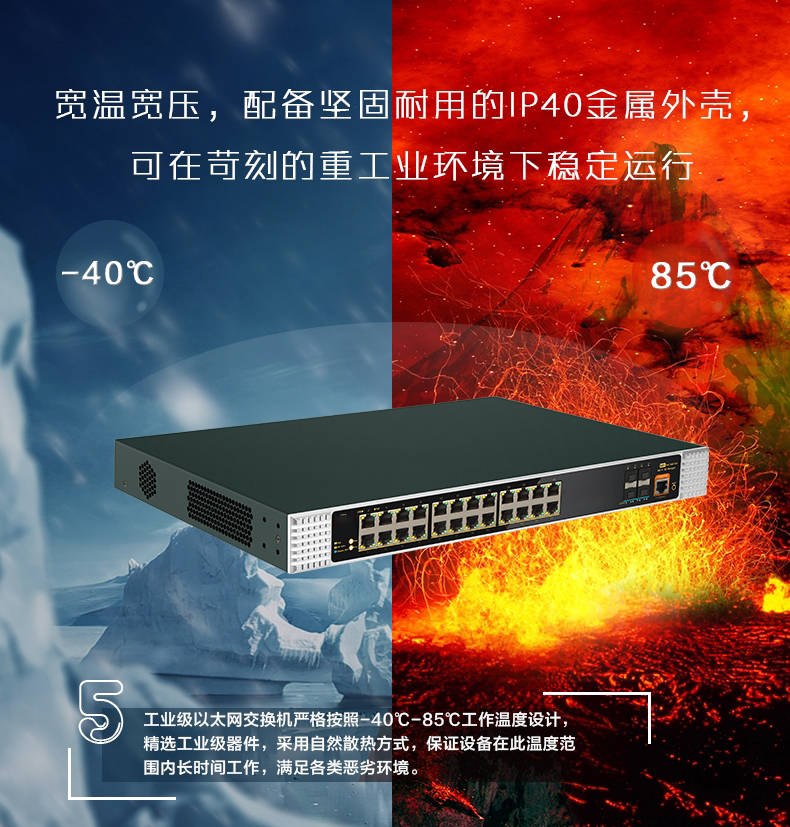 工業(yè)交換機為什么需要進行高低溫檢測?